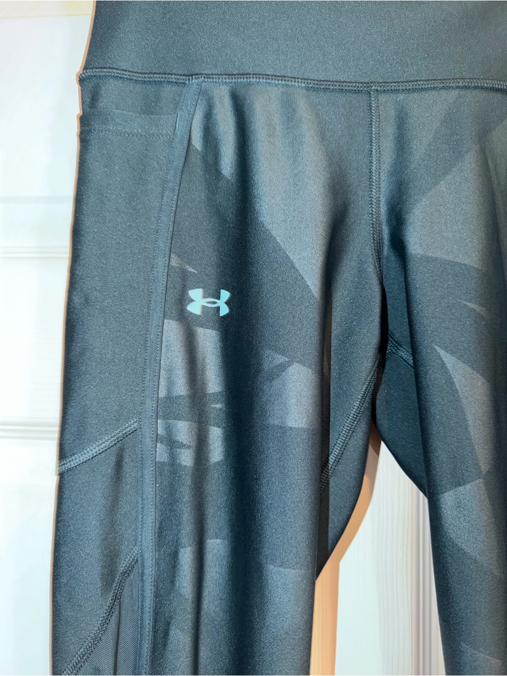 Under Armour Teal Capri Leggings - Picture 4 of 6